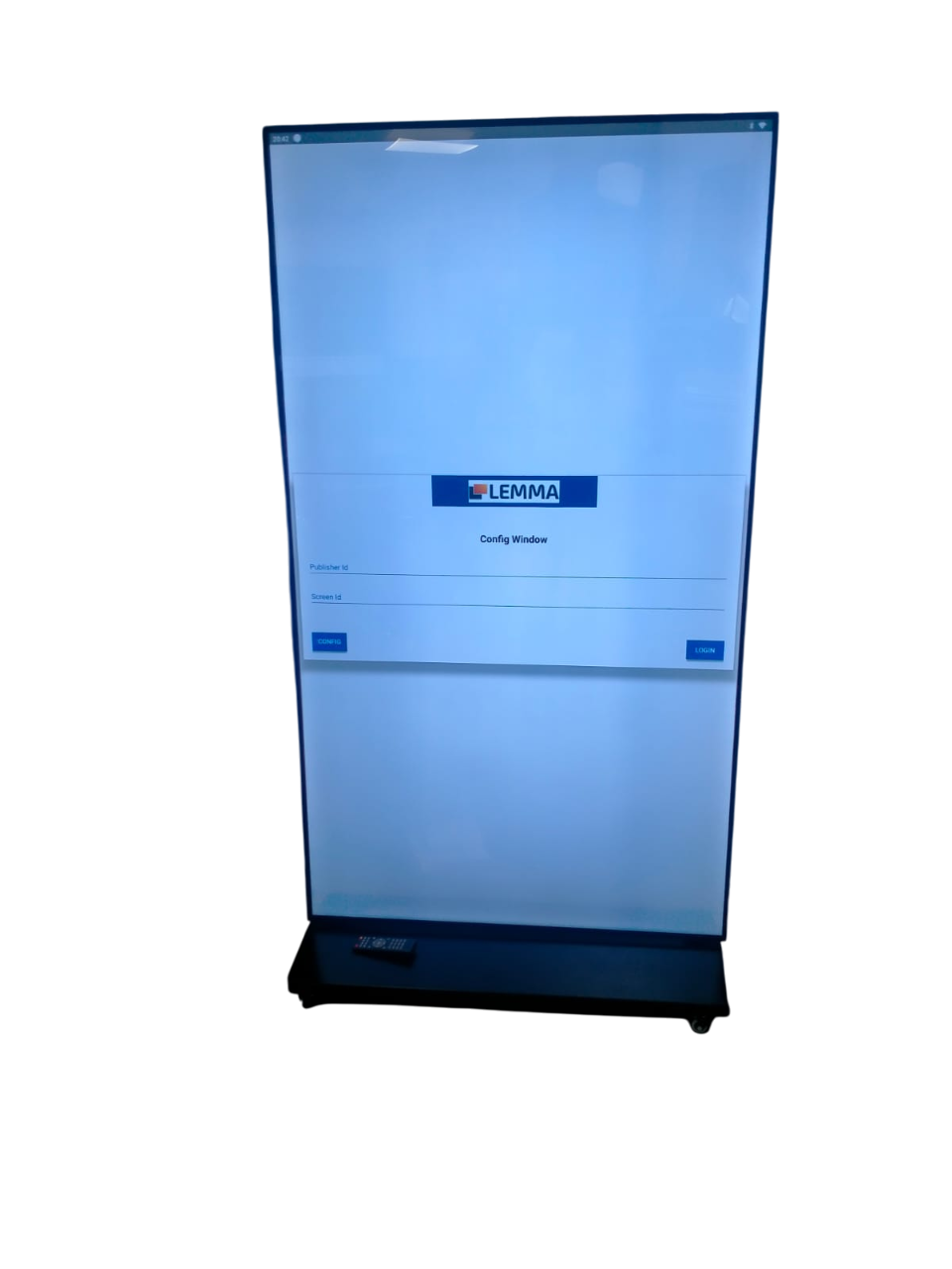 75" Digital Signage Display with Stand