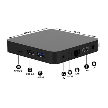 Android Smart Mini PC TPC432HP-RTC | Quad Core  |  4 GB RAM | 32 GB Storage