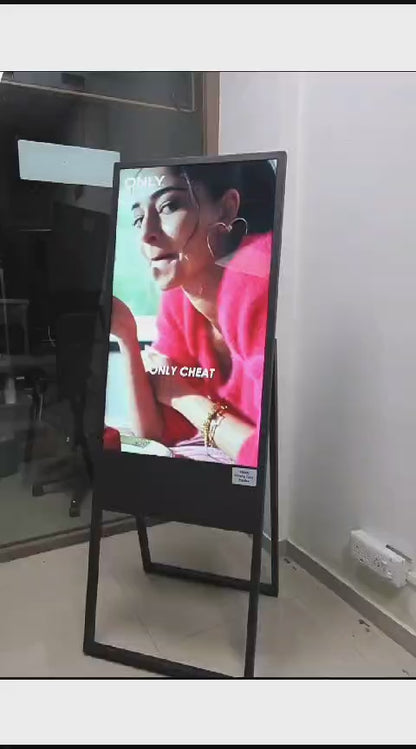 43" A-Frame Slim Digital Signage Standee
