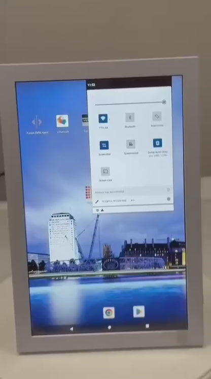 10.1" Ultraslim Wall Mount Digital Signage Display | 2GB RAM | 16GB Storage | Android