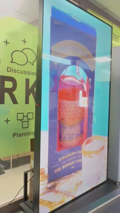 98" Digital Signage Display with Stand