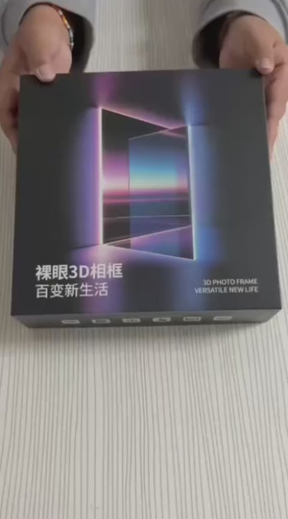 8" Tabletop 3D Display | Wall Mount Digital Signage Display