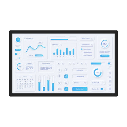 43" Capacitive Multi Touch screen Monitor - ThinPC