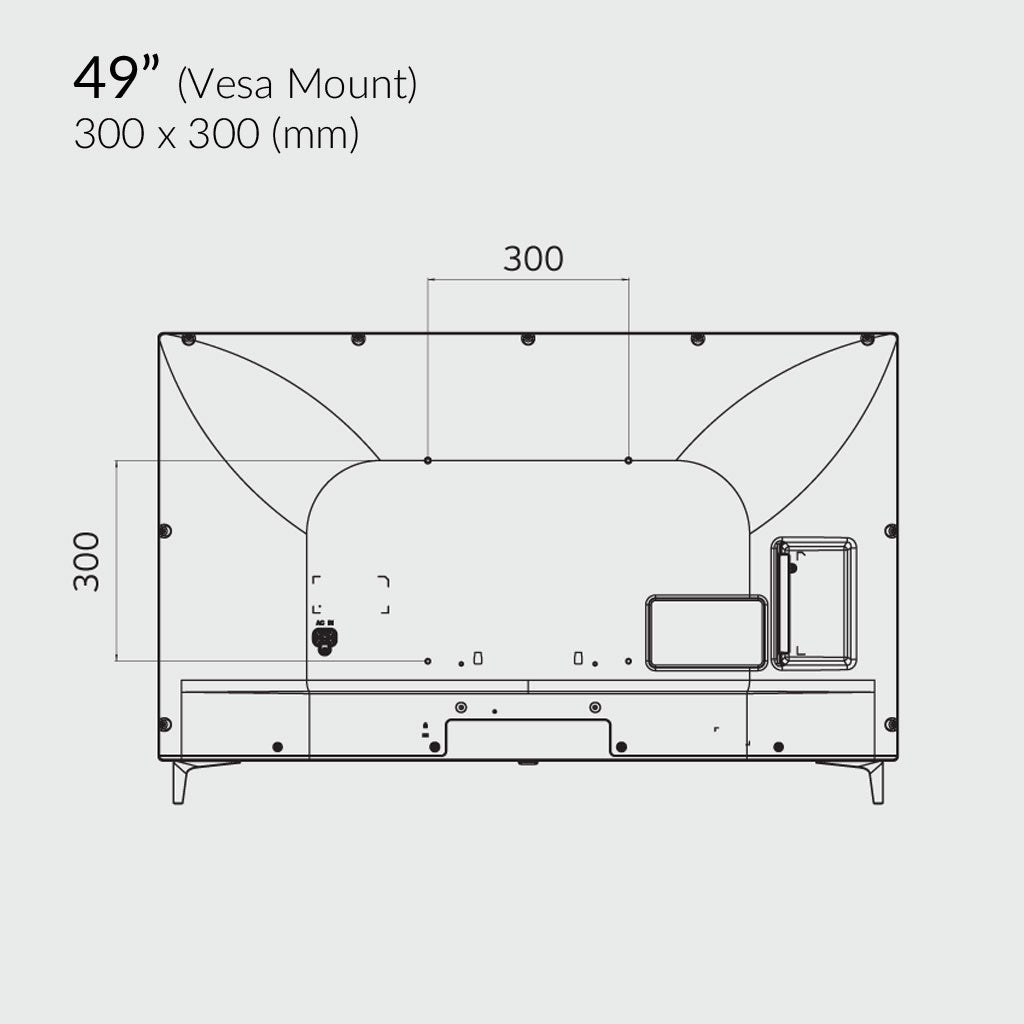 Model - 49LV640S Commercial-Signage TV (16 x 7)IPS Panel / HD / VGA / HDMI / USB / Wi-Fi - ThinPC