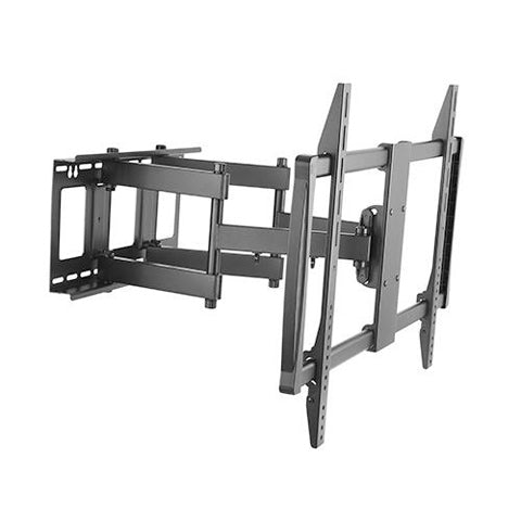 X-Large Heavy-duty Full Motion Curved & Flat Panel TV Wall Mount - ThinPC