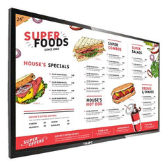 24 inch Professional Display Network Signage Solutions