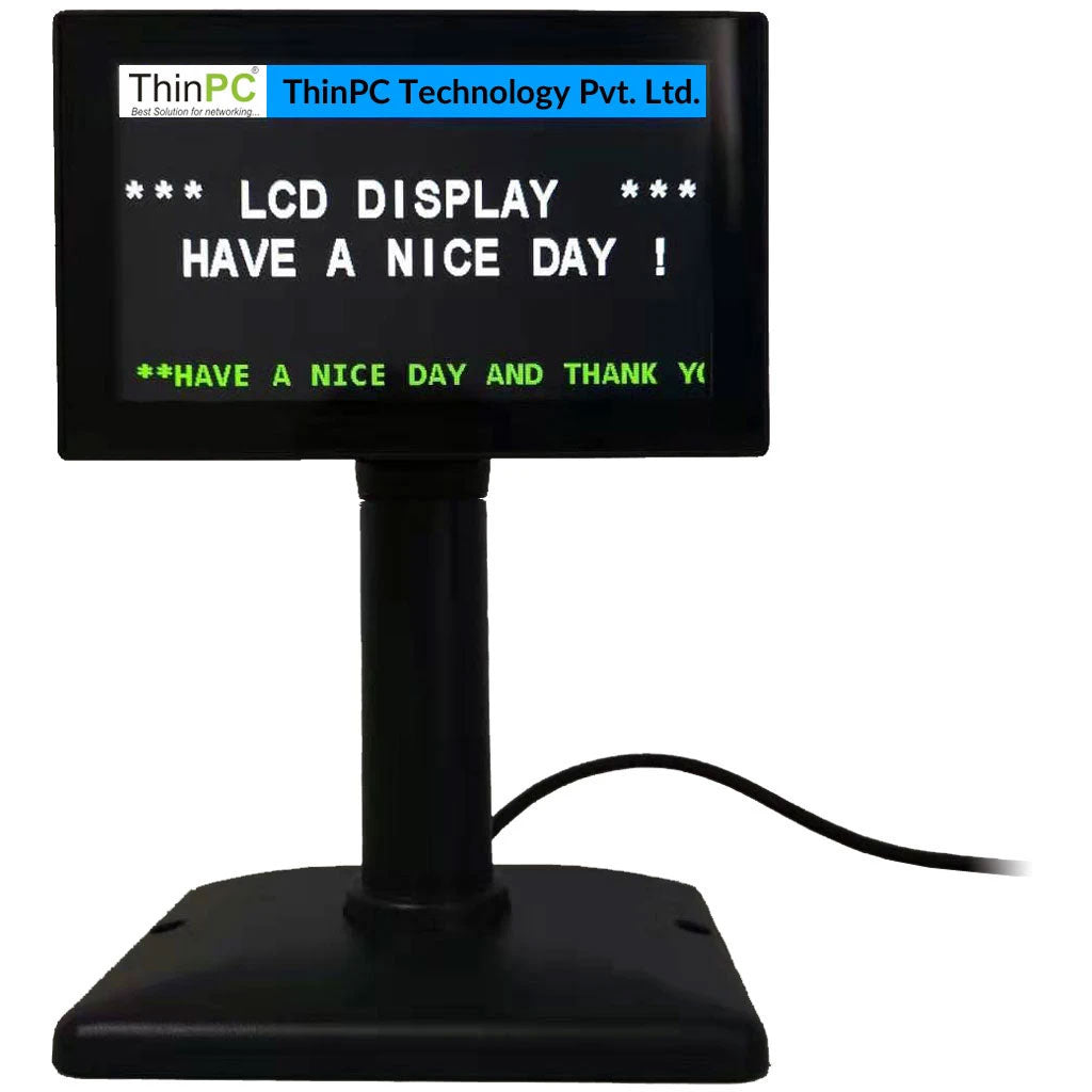 5 inch colorful TFT-LCD customer display - ThinPC