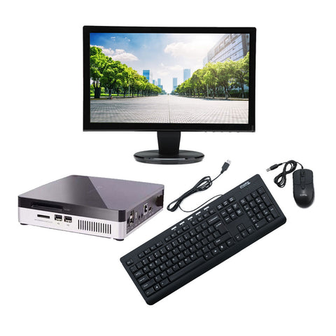 Lenovo Thinclient + HDMI LED + USB Keyboard and Mouse(Intel 1.2 GHz Processor / 2 GB RAM/ windows 7 home license) - ThinPC