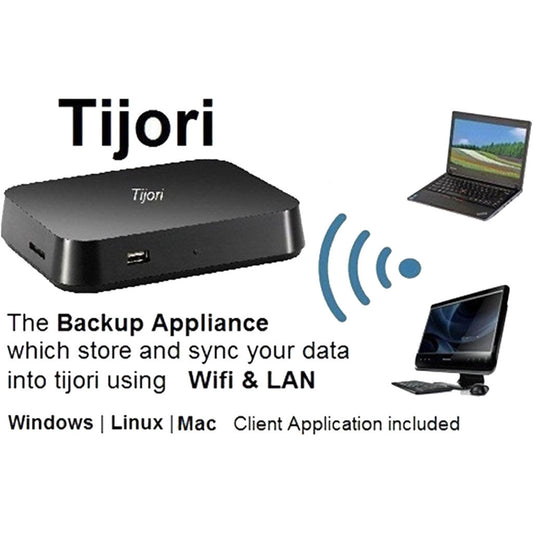 Tijori-01 (Backup + NAS + FTP Server + Cloud Backup Optional) - ThinPC